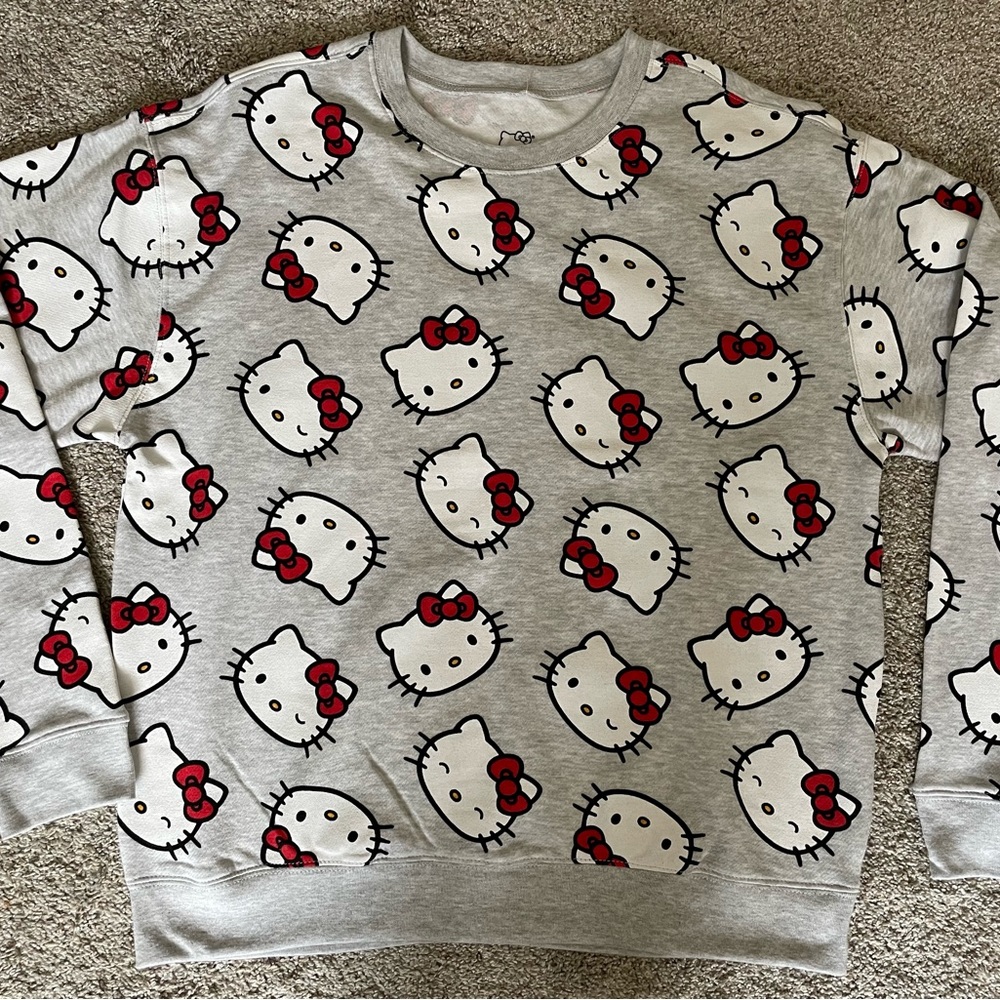 Hello Kitty by Sanrio Sweatshirt- Size Large New Never-Worn